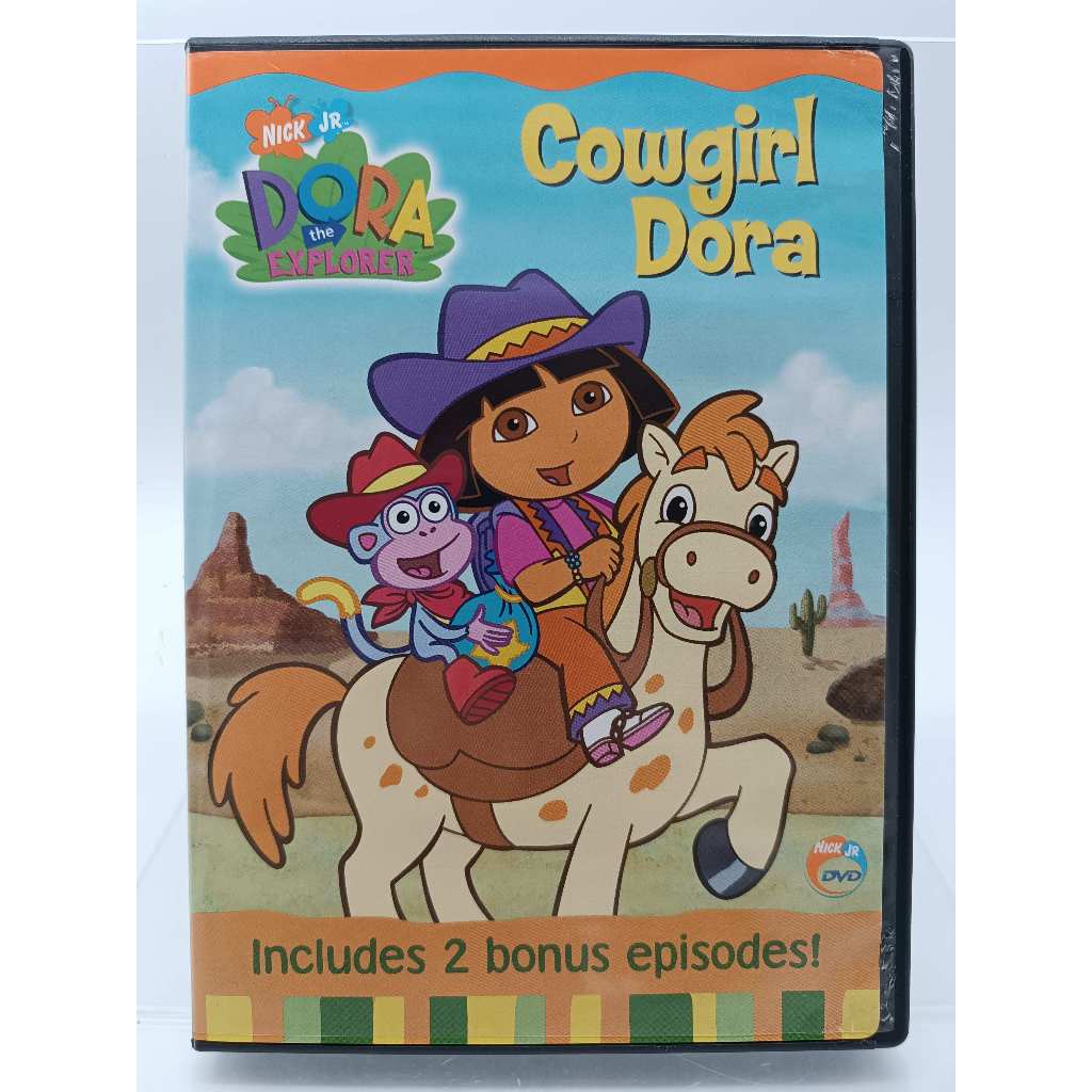 【月界2S2】Dora the Explorer－Cowgirl Dora．英文版DVD光碟_愛探險的朵拉〖動畫〗CDP