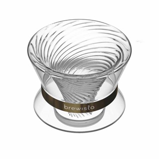 Brewista 圖蘭朵雙層水晶玻璃濾杯 1-2人 手沖咖啡濾杯 鑽石玻璃分享壺 400ml 咖啡下壺『歐力咖啡』