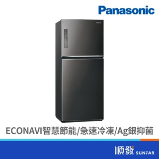 Panasonic 國際牌 NR-B582TV-K 580L 雙門 晶漾黑 冰箱