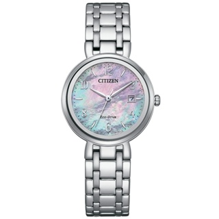 【聊聊甜甜價】CITIZEN 星辰 LADYS系列 光動能 優雅格紋腕錶 EW2690-81Y