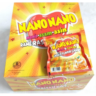［印尼批發］PERMEN NANO-NANO 橘子糖果