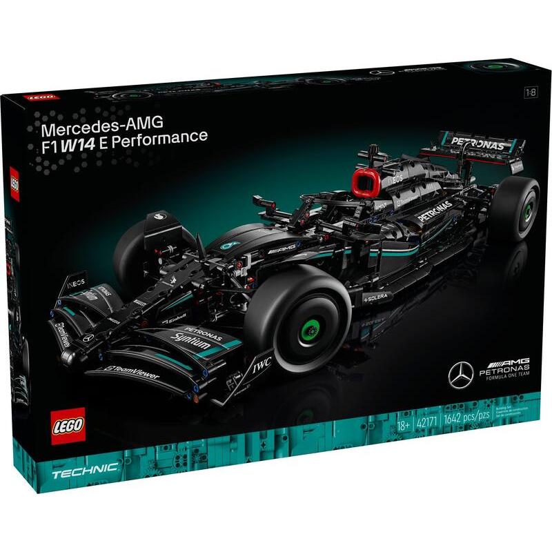 【W先生】LEGO 樂高 積木 玩具 TECHNIC 科技系列 賓士 AMG F1 W14 42171