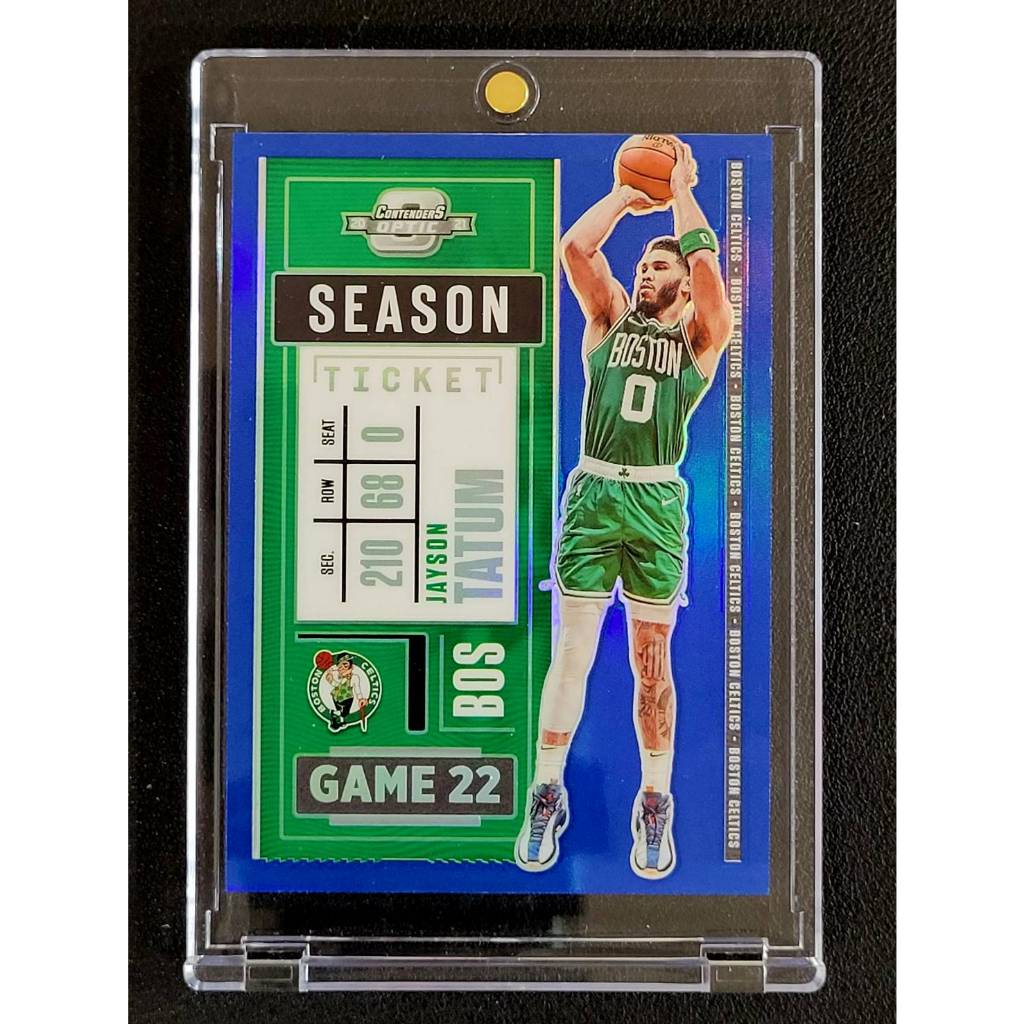 NBA球員卡 2020-21 PANINI - Contenders 賽爾提克隊 Jason Tatum 限量99張藍亮