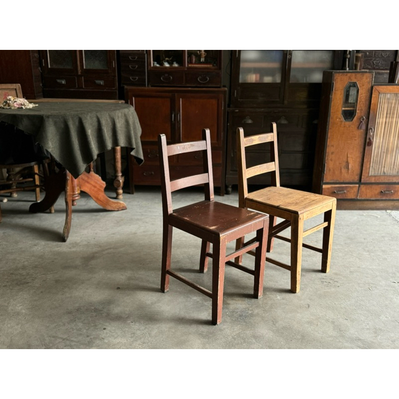 【福三】木椅 椅子 老木椅