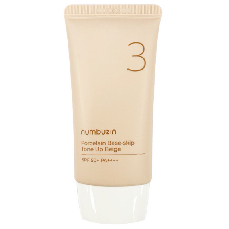 Numbuzin 潤碧之茵 素顏霜 1號 2號 3號 陶瓷美肌素顏霜 SPF50+/PA++++ 韓國