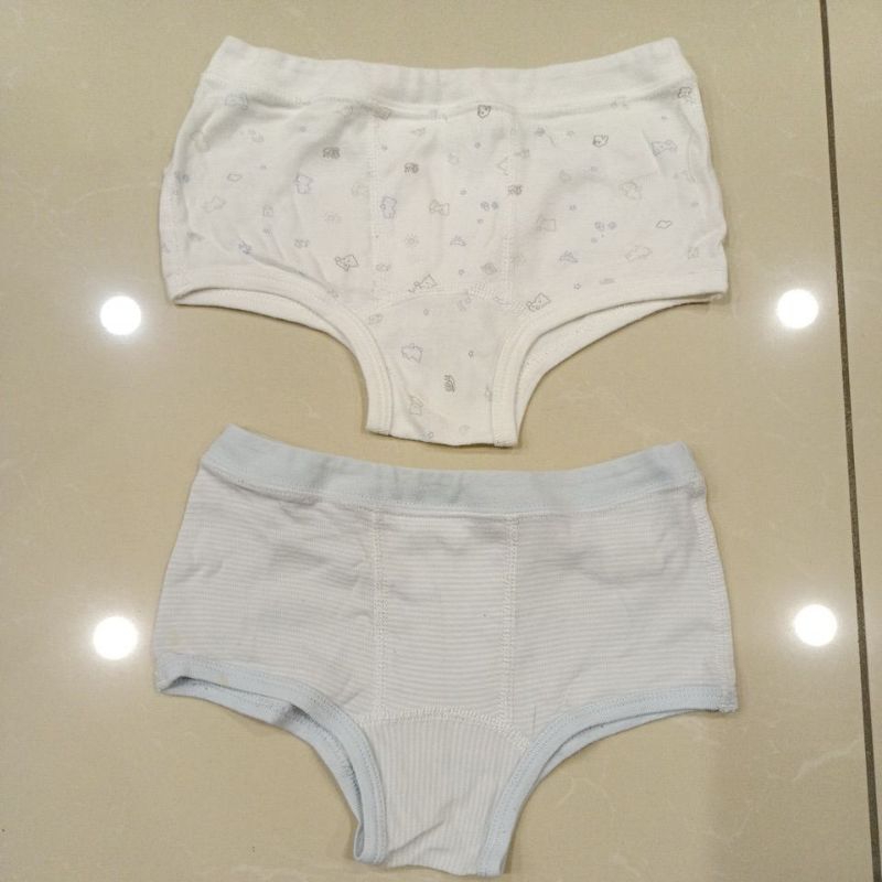 （兩件合售）麗嬰房 男童純棉內褲2件組 3歲 100-105cm