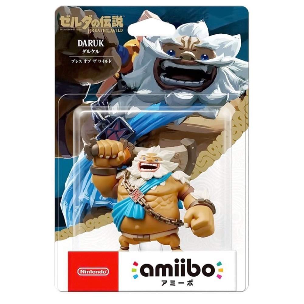 NS Switch Amiibo 四英傑 薩爾達傳說 荒野之息系列  達魯凱爾