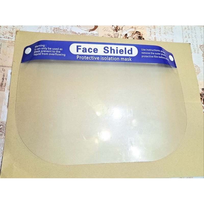 防護面罩 防疫防飛沫透明安全面罩 輕量安全面罩 防護面罩 下單1即一組