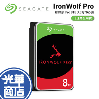 Seagate 希捷 IronWolf 那嘶狼 Pro 8TB 3.5吋 NAS硬碟 ST8000NT001 光華