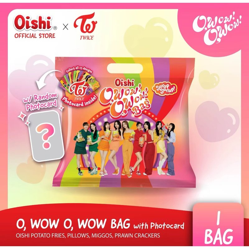 菲律賓代購🇵🇭 [Oishi x Twice | with PHOTOCARD inside]
