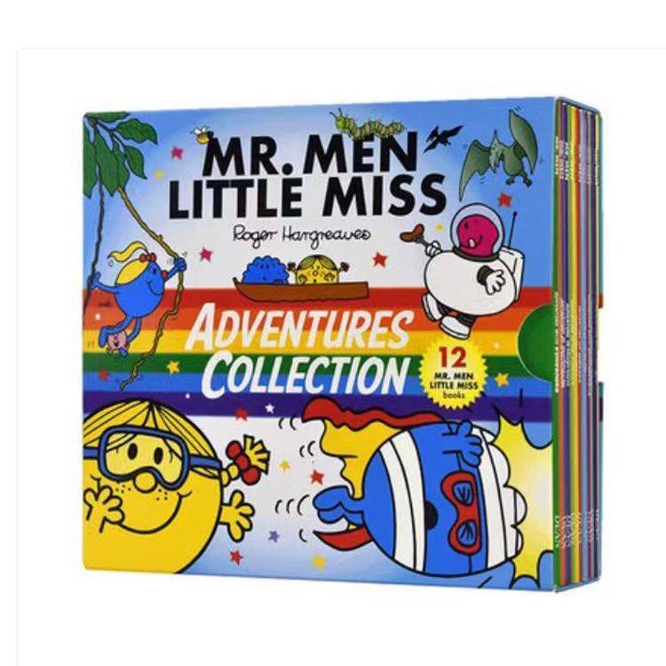 （現貨速發）Mr. Men and Little Miss Adventures 奇先生妙小姐 12冊 情商培養 點讀版