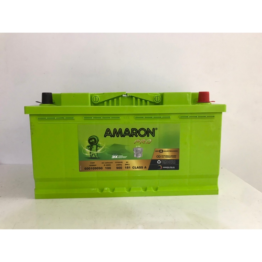 600109  愛馬龍 AMARON PRO 銀合金 歐規（ DIN100 ） 100ah 100