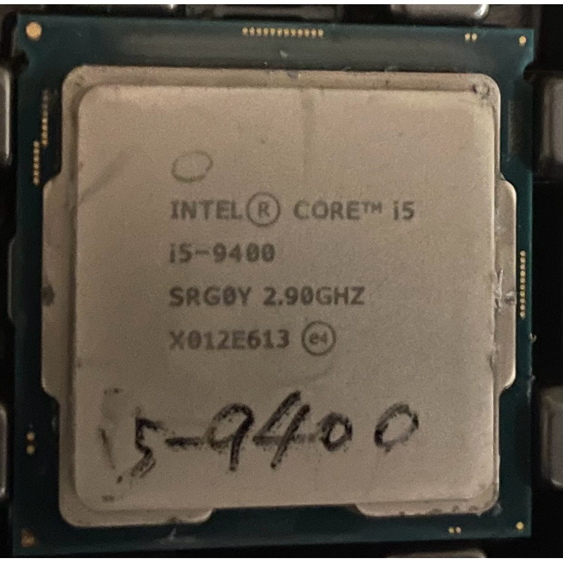 Intel Core i5-9400 2.9G / 9M 6C6T 六核處理器 SRG0Y 正式版 1151 cpu