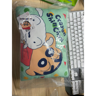 蠟筆小新小白午安枕午睡枕抱枕 蠟筆小新趴枕 玩偶 娃娃
