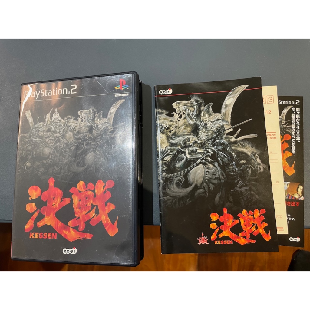 PS2 日版遊戲軟體 決戰 Kessen Playstation 2