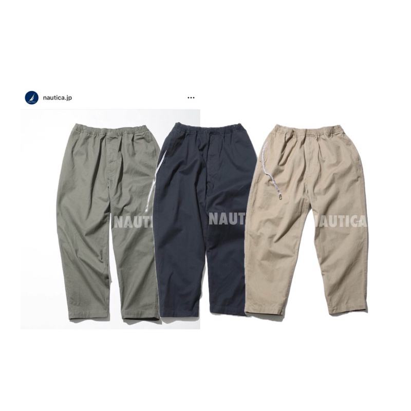 🇯🇵 NAUTICA Easy Chino Pants 長谷川 長褲 chino褲型 Citboy 水洗 潮流 寬鬆