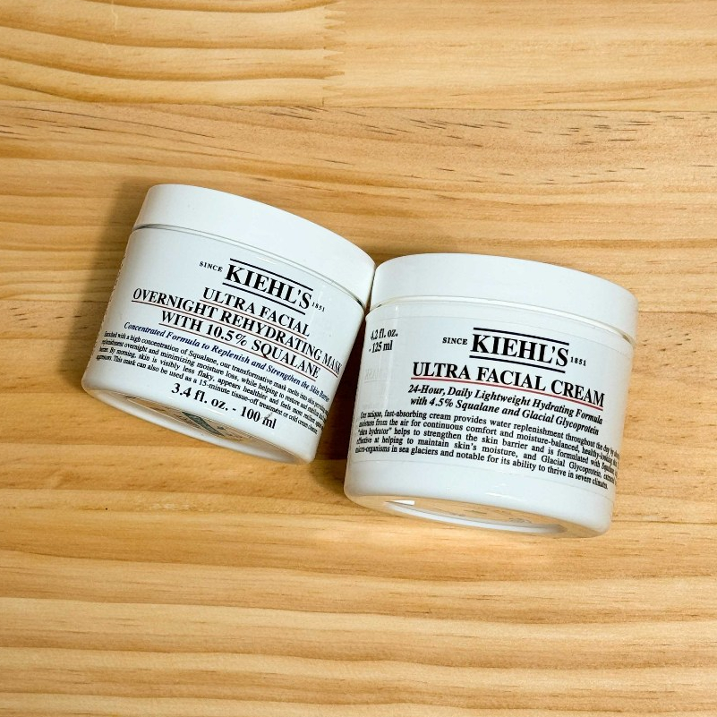 KIEHLS契爾氏 冰河10.5角鯊烷保濕面膜 100ml《雪融面膜》+ 冰河醣蛋白保濕霜125ml