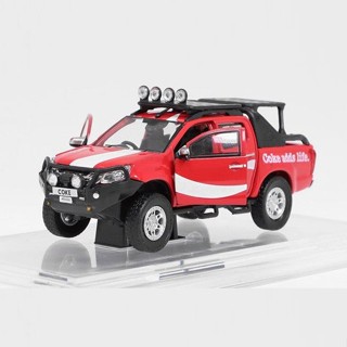 【你好貓】Isuzu D-Max 2018 x Coca-Cola 可口可樂聯名款｜1/64模型合金車 COKE050