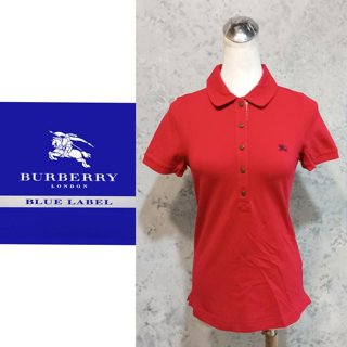 二手真品 BURBERRY BLUE LABEL 藍標 上衣 短袖上衣 精品上衣 休閒上衣 S248