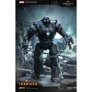 ☆勳寶玩具舖【現貨】中動玩具 ZD TOYS 漫威 MARVEL 1/10 鋼鐵人 鐵霸王 IRON MANGER