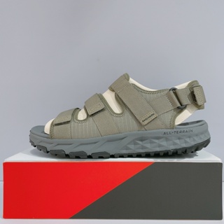 SKECHERS ESCAPE PLAN TRAIL SANDAL 男生 黑色 魔鬼氈 舒適 涼鞋 237586TAN