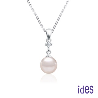 ides愛蒂思鑽石 日本設計AKOYA上乘系列正圓無瑕天然珍珠項鍊 6-6.5mm/簡約