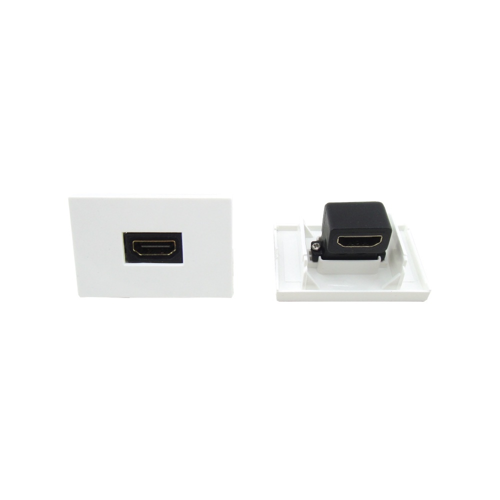 POLYWELL 資訊盒面板 HDMI模組 90度 HDMI插座 資訊插座 影音訊號插座 影音設備 線材