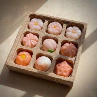 【預購】6分12分擬真袖珍食玩 迷你日式和菓子 OB11小布BJD娃用 娃娃屋傢俱場景擺設