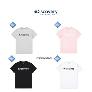 藍田/吉米 - 韓國代購 Discovery 字母大LOGO Ｔ恤短袖 女性上衣