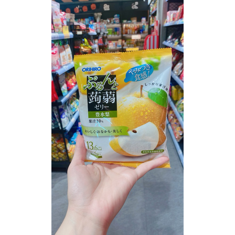 小吃貨進口零食 中科福雅店 orihiro蒟蒻果凍水梨味