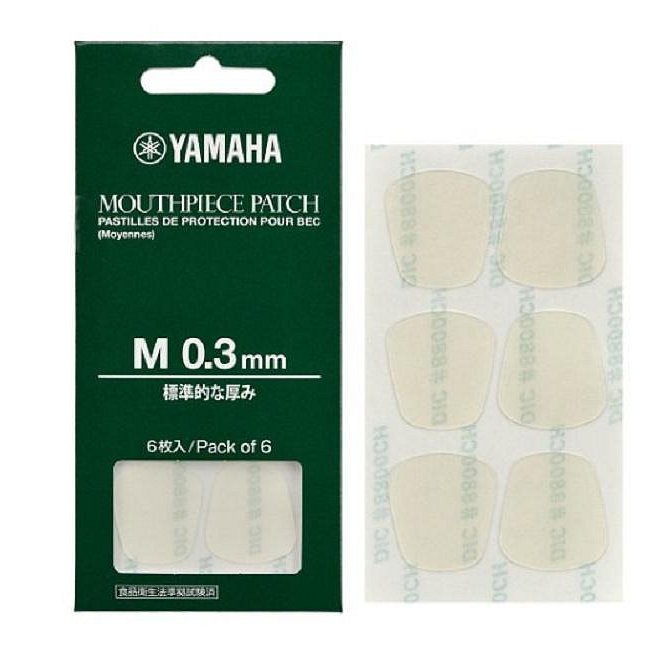 【現代樂器】YAMAHA 薩克斯風 單簧管 豎笛 Venova 吹嘴墊片 透明0.3mm (6片裝)