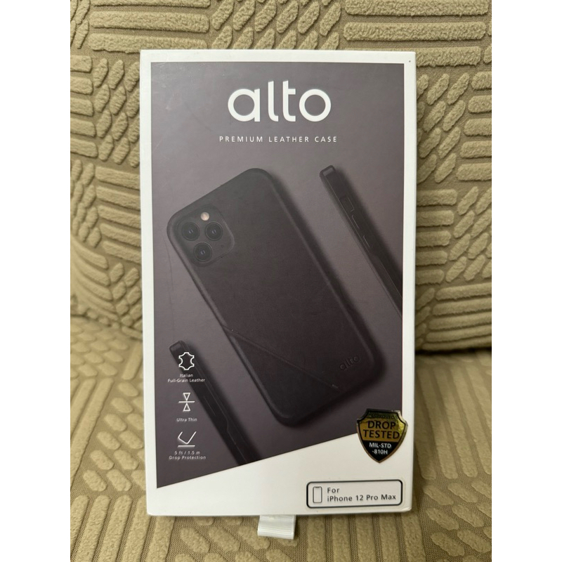 iPhone 12 Pro Max alto Metro 360 真皮手機殼 贈玻璃螢幕保護貼