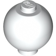 LEGO 樂高 白色 2x2 上帶1豆 球形/圓球/瓷器 Sphere 20953