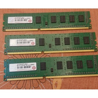 創見 DDR3 1600 4GB x 3