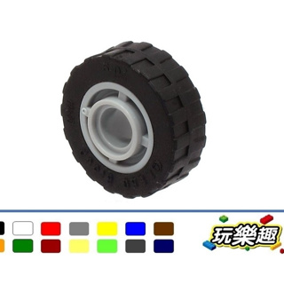 玩樂趣 LEGO樂高 42610c03 92409 輪胎 + 42610 輪框 二手零件 2H10C-B