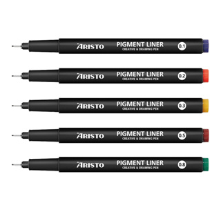 ARISTO Pigment Liners 代針筆 0.1 / 0.2 / 0.3 / 0.5 / 0.8