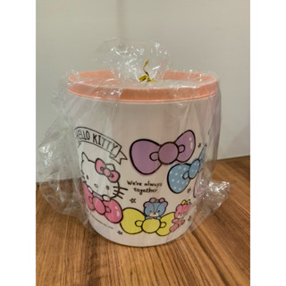 全新 未拆 凱蒂貓 三麗鷗 Hello kitty 桌上型垃圾桶 收納桶 凱蒂貓垃圾桶 凱蒂貓收納桶 粉色 蝴蝶結 出清