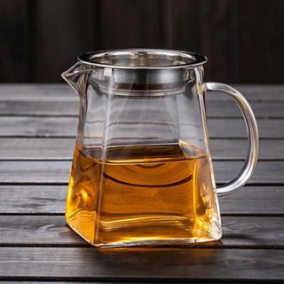 玻璃公道杯 耐熱耐高溫加厚 茶漏一體套裝 泡茶過濾 茶杯 茶具