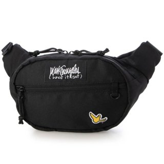 MARK GONZALES 2H9-14114-01 WAIST BAG 腰包 側背包 (黑色) 化學原宿