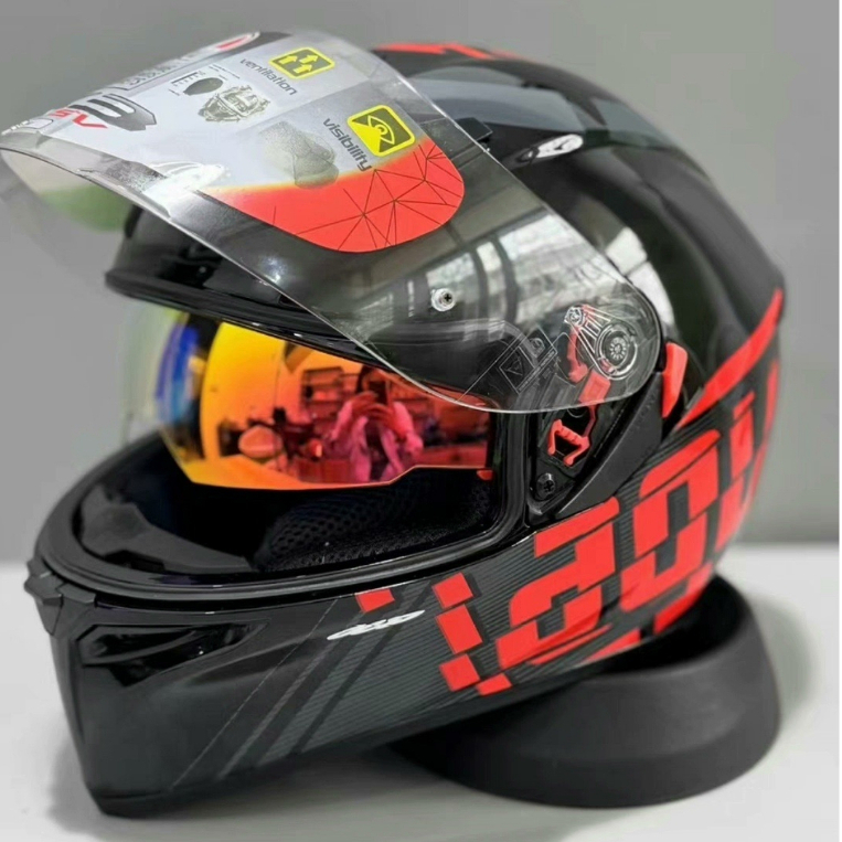 AGV  K3SV 亮光神話 機車安全帽 賽車安全帽 全罩安全帽 安全帽 摩托車頭盔安全帽 預留耳機槽 內襯可拆洗