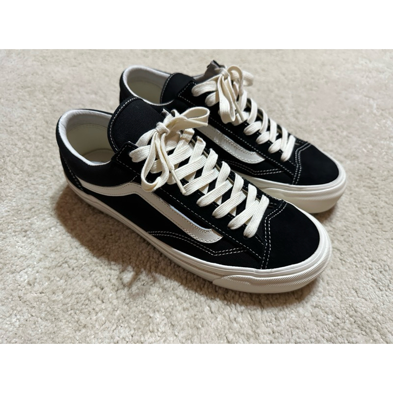 VANS VAULT OG STYLE 36 LX BLACK 黑色 黑白 VN0A4BVEN8K