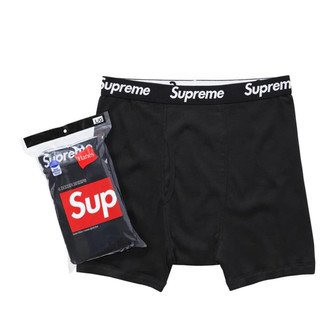 Supreme x Hanes Boxer BRIEFS 四角褲 內褲