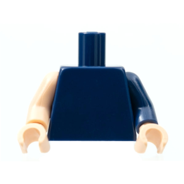 【小荳樂高】LEGO 深藍色 上半身/身體 Torso 973c89 10292