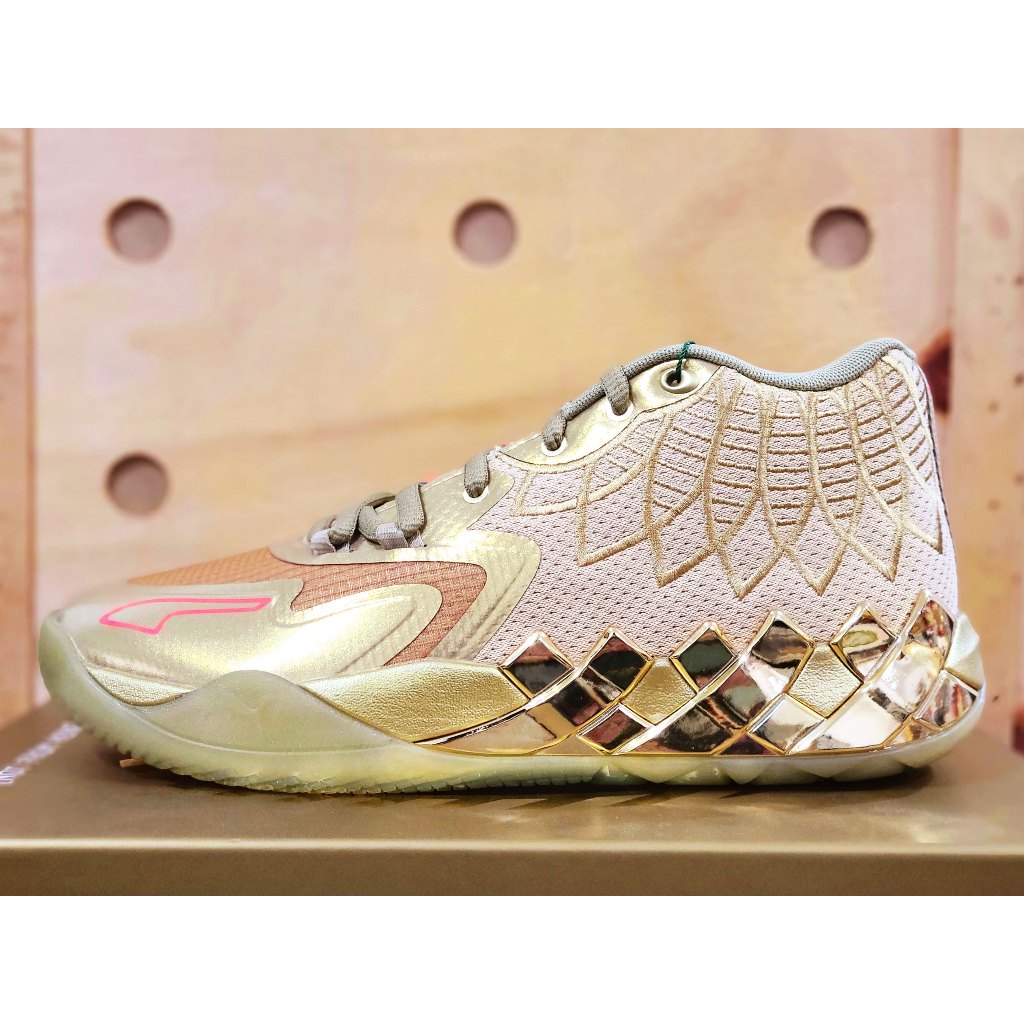 LaMelo Ball x PUMA MB.01 'Golden Child' 金色 籃球鞋 US8.5(26.5cm)