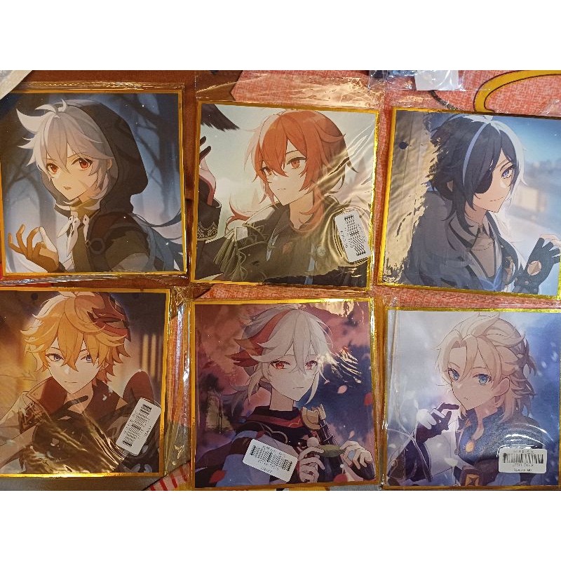 【可被捆】原神 同人 匿名E 色紙 雷澤 達達利亞 萬葉 阿貝多 凱亞 迪盧克