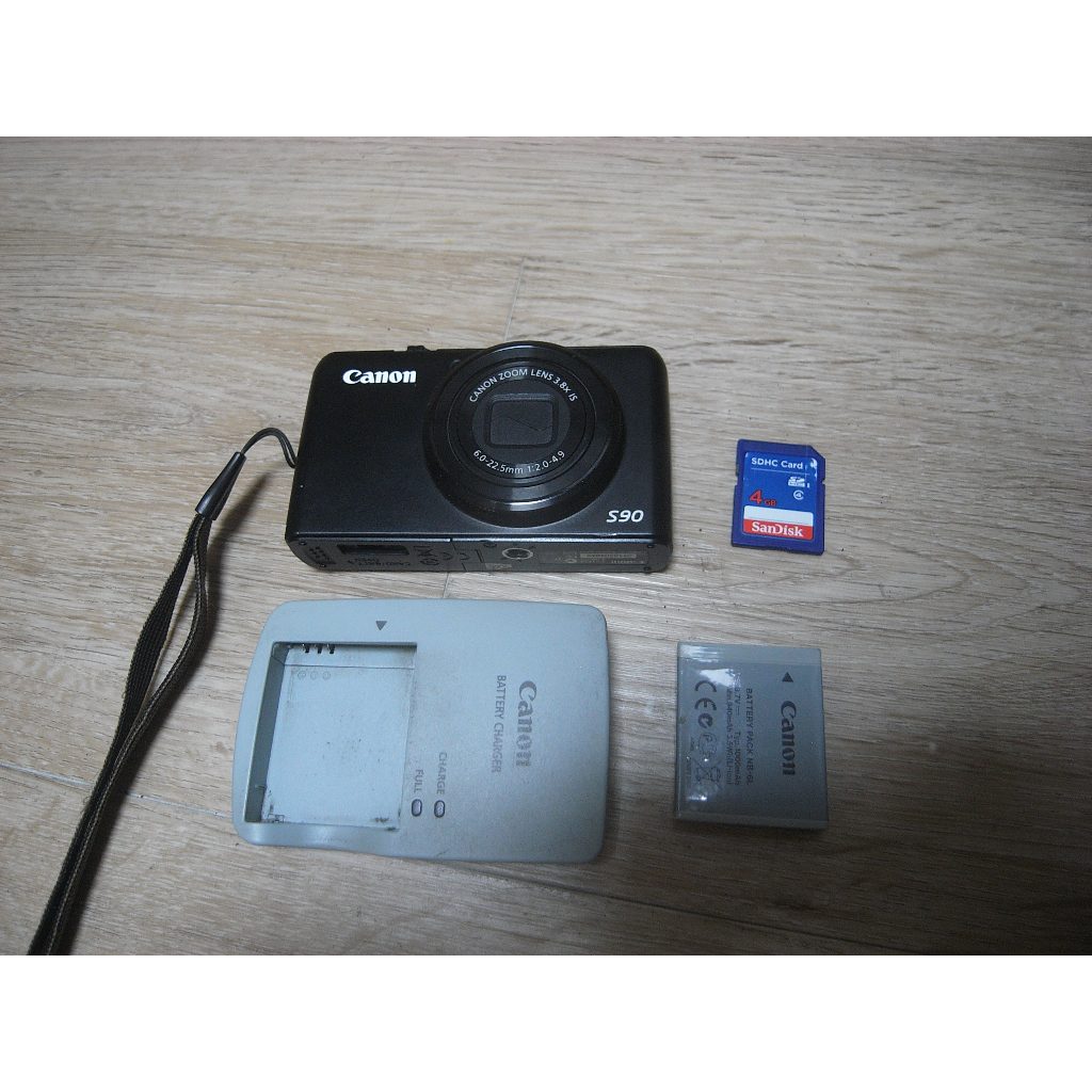 二手 Canon 佳能 PowerShotS  S90 相機 數位相機 CCD 約 1000 萬像素