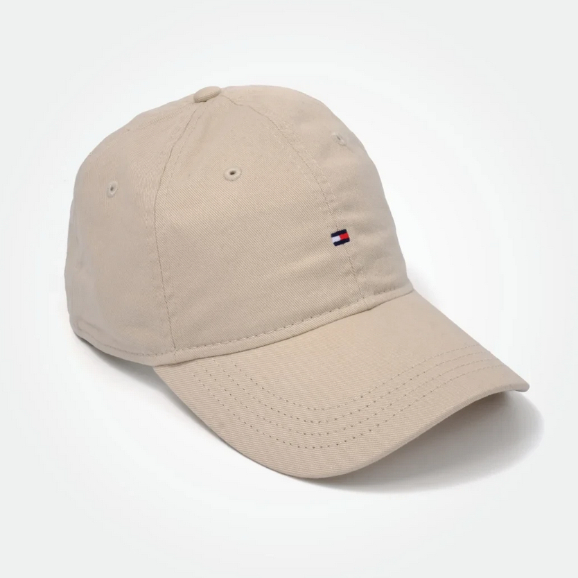 BEETLE TOMMY HILFIGER CAP 卡其色 經典 白紅 LOGO 老帽 棒球帽 可調式 男女款