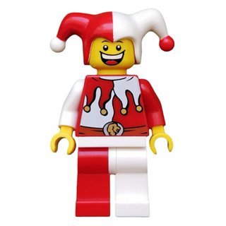 LEGO 樂高 7953 中古 獅國 滑稽演員 紅白小丑 全新品 , 參考 生日蛋糕 40153 9349 853373