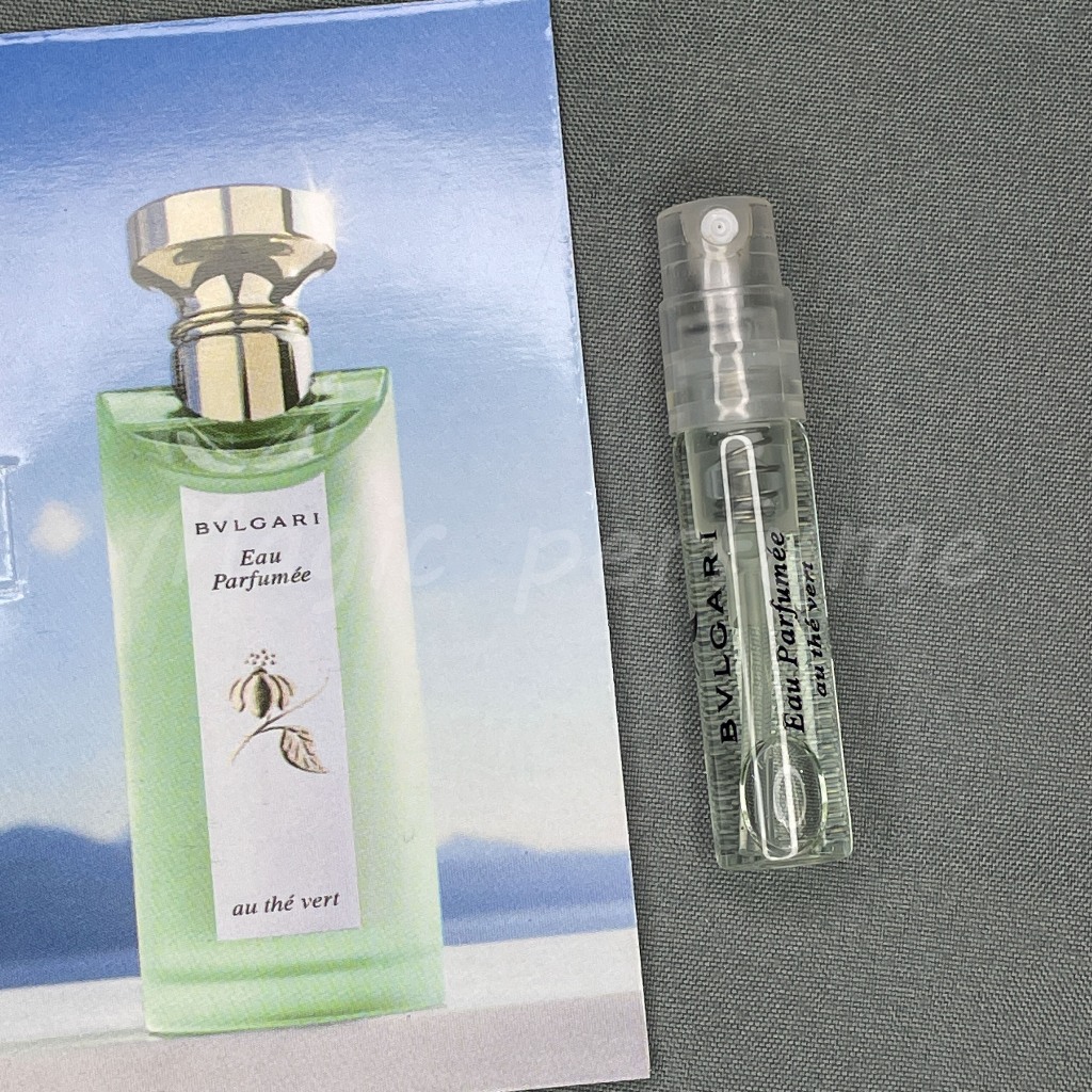 寶格麗 綠茶 Bvlgari Eau Parfumee au The Vert-1.5ml香水正品小樣 香氛噴霧 試用裝
