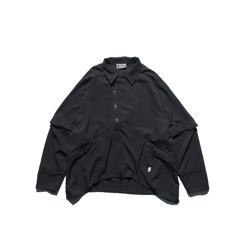 nihongdao ● OCTO GAMBOL - Detachable Sleeves Blazer (黑色)